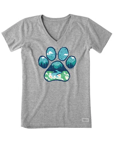 Life Is Good ® Crusher Lite T-shirt In Gray