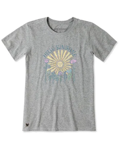 Life Is Good ® Crusher Lite T-shirt In Gray
