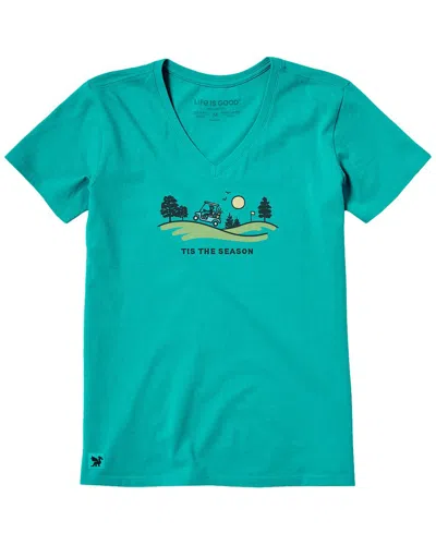 Life Is Good Crusher Lite T-shirt In Green