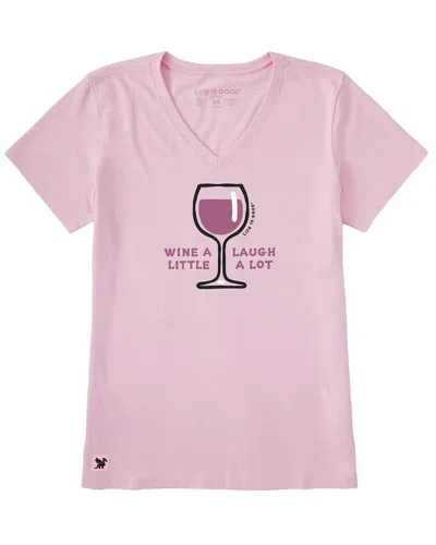 Life Is Good Crusher Lite T-shirt In Purple