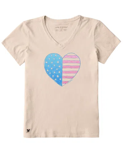 Life Is Good Crusher Lite T-shirt In Neutral
