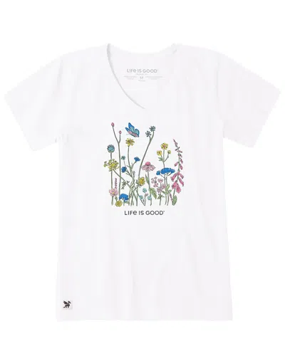 Life Is Good Crusher Lite T-shirt In White
