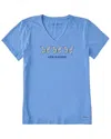 Life Is Good ® Crusher-lite V-neck T-shirt