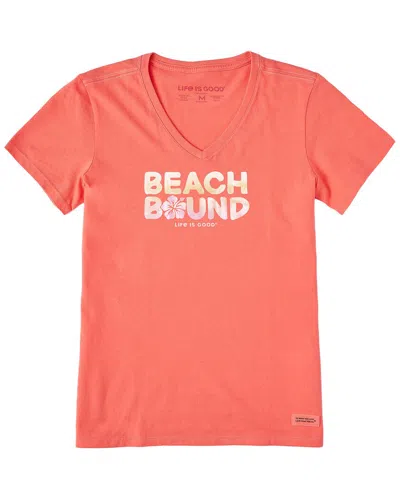 Life Is Good ® Crusher Lite V-neck T-shirt