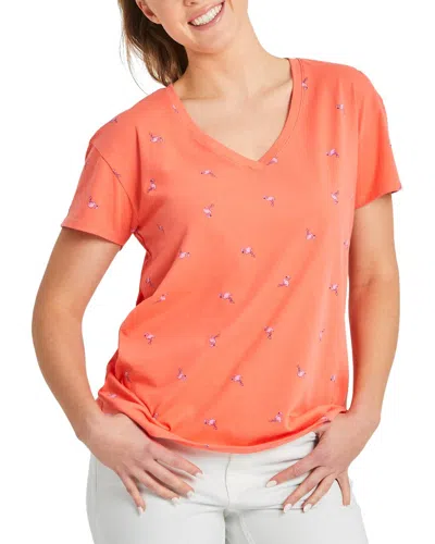 Life Is Good ® Crusher Lite V-neck T-shirt In Multi