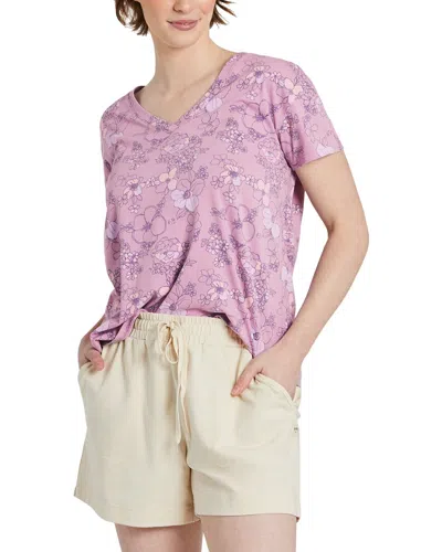 Life Is Good ® Crusher Lite V-neck T-shirt In Pink
