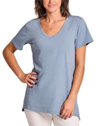 Life Is Good ® Crusher Lite V-neck Tunic In Blue