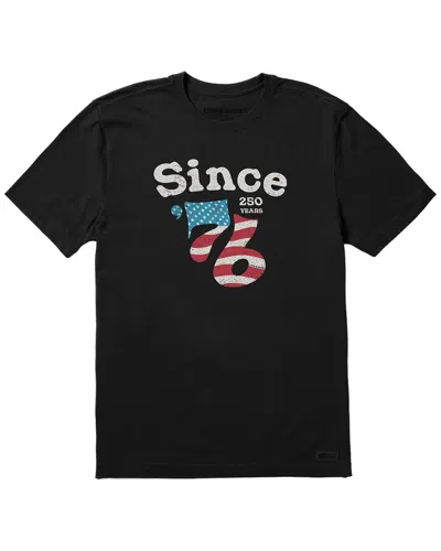 Life Is Good Crusher Shirt In Black