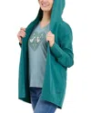 Life Is Good Crusher Solid Flex Cardigan