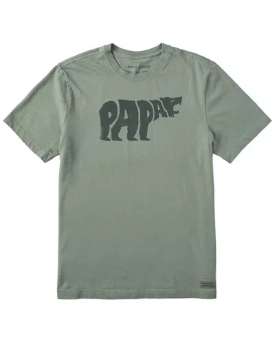 Life Is Good Crusher T-shirt In Green