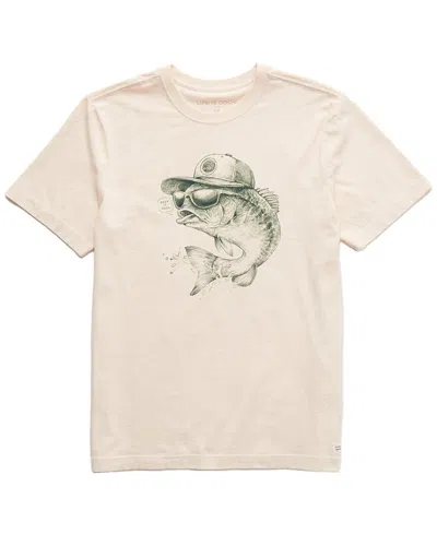 Life Is Good Crusher T-shirt In Neutral