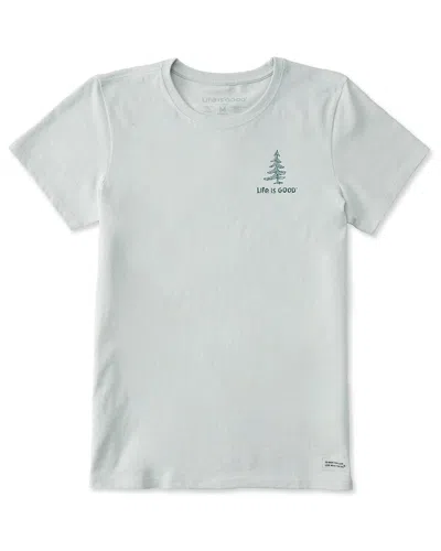 Life Is Good Crusher T-shirt In Gray