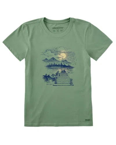 Life Is Good ® Crusher T-shirt In Brown