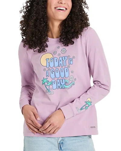 Life Is Good ® Crusher T-shirt In Pink