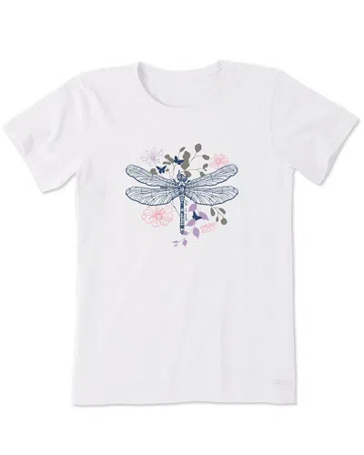 Life Is Good Crusher T-shirt In White