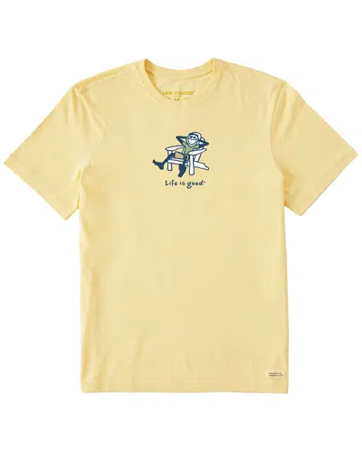 Life Is Good ® Crusher T-shirt In Gold
