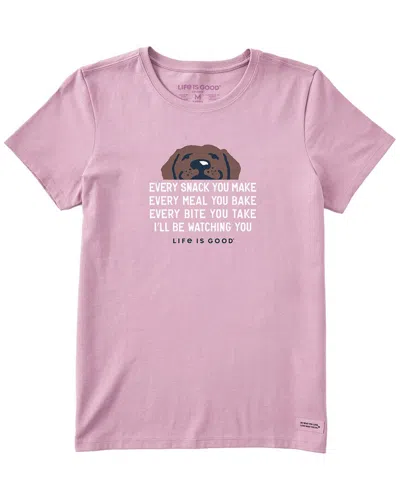 Life Is Good ® Crusher T-shirt In Pink