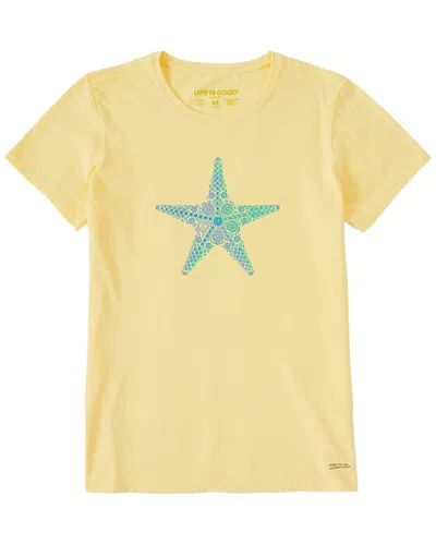 Life Is Good ® Crusher T-shirt In Yellow