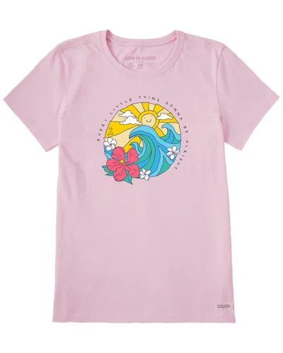 Life Is Good ® Crusher T-shirt In Pink