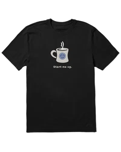 Life Is Good Crusher T-shirt In Black