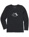 Life Is Good ® Crusher T-shirt In Black