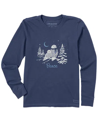 Life Is Good ® Crusher T-shirt In Blue
