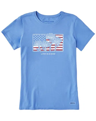 Life Is Good ® Crusher T-shirt In Blue