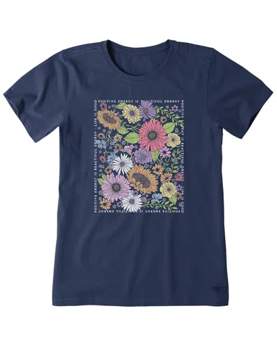Life Is Good ® Crusher T-shirt In Blue