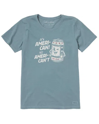 Life Is Good ® Crusher T-shirt In Blue