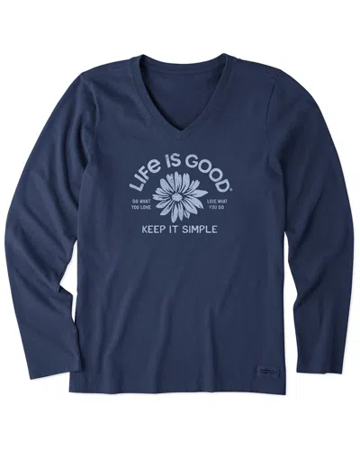 Life Is Good ® Crusher T-shirt In Blue