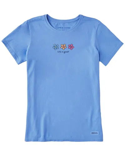 Life Is Good Crusher T-shirt In Blue