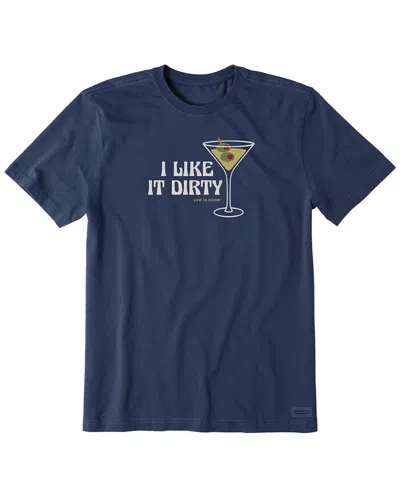 Life Is Good ® Crusher T-shirt In Blue