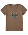 Life Is Good ® Crusher T-shirt In Brown