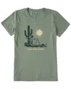 Life Is Good ® Crusher T-shirt In Gray