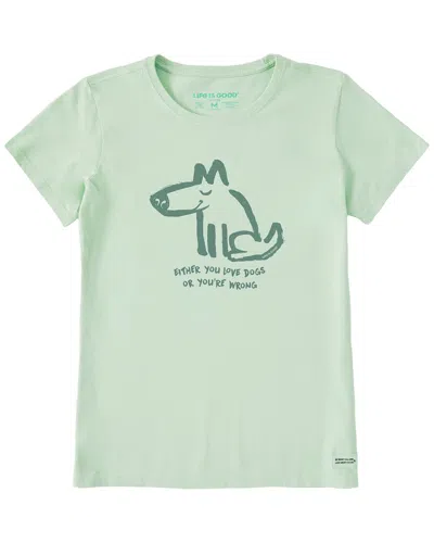 Life Is Good ® Crusher T-shirt In Green