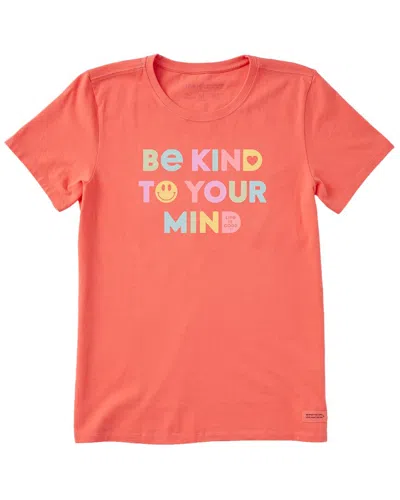 Life Is Good ® Crusher T-shirt In Orange