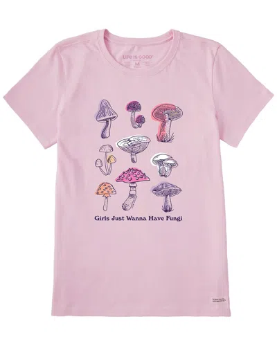 Life Is Good ® Crusher T-shirt In Pink