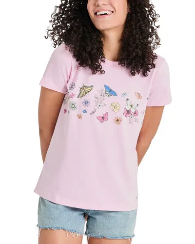 Life Is Good ® Crusher T-shirt In Pink