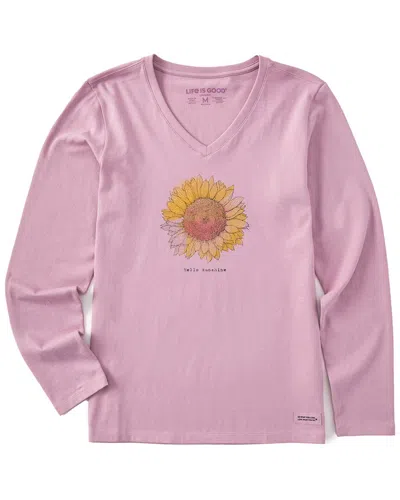 Life Is Good ® Crusher T-shirt In Pink