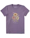 Life Is Good ® Crusher T-shirt In Purple