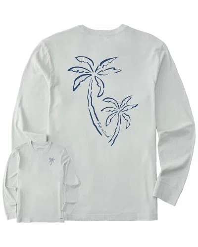 Life Is Good Crusher T-shirt In White