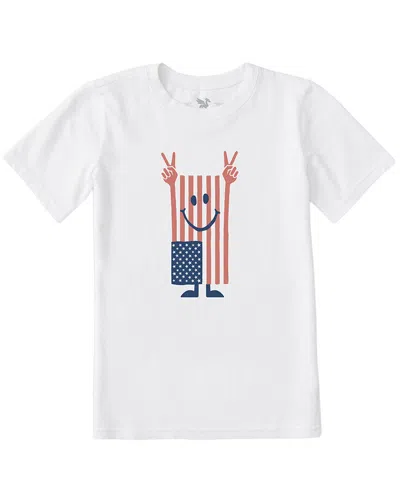 Life Is Good Kids'  Crusher Tee In White