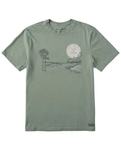Life Is Good ® Crusher T-shirt In Green