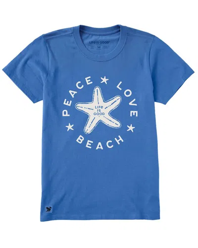 Life Is Good ® Crusher T-shirt In Blue