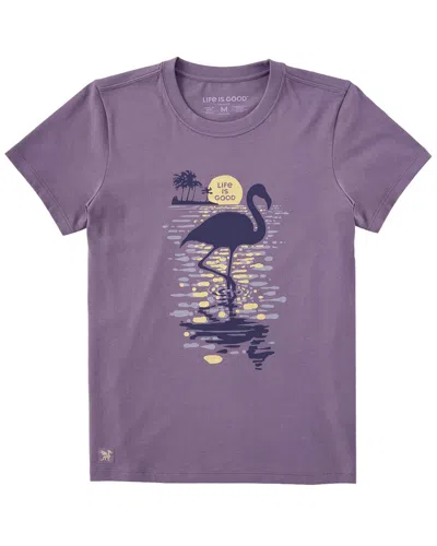 Life Is Good ® Crusher T-shirt In Purple