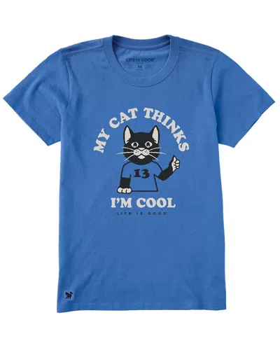 Life Is Good ® Crusher T-shirt In Blue