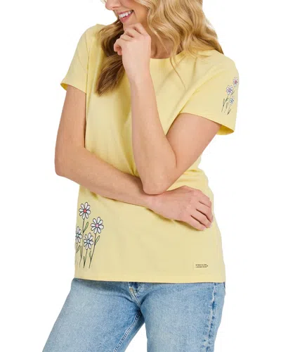 Life Is Good ® Crusher T-shirt In Yellow