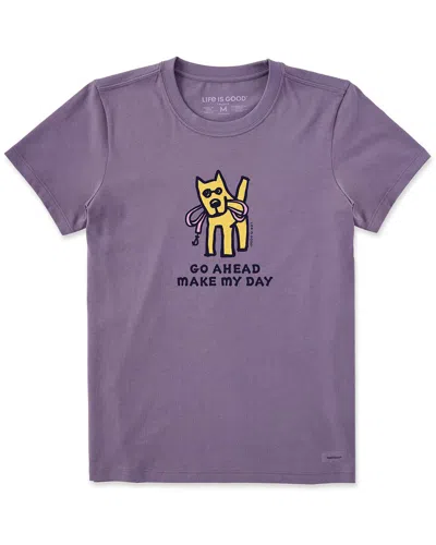 Life Is Good ® Crusher T-shirt In Purple