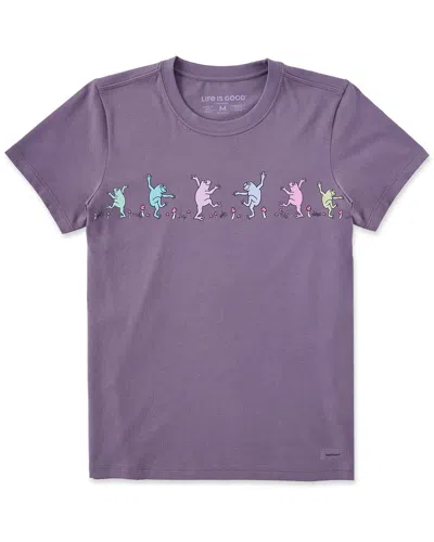 Life Is Good ® Crusher T-shirt In Purple