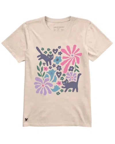 Life Is Good Crusher T-shirt In Neutral